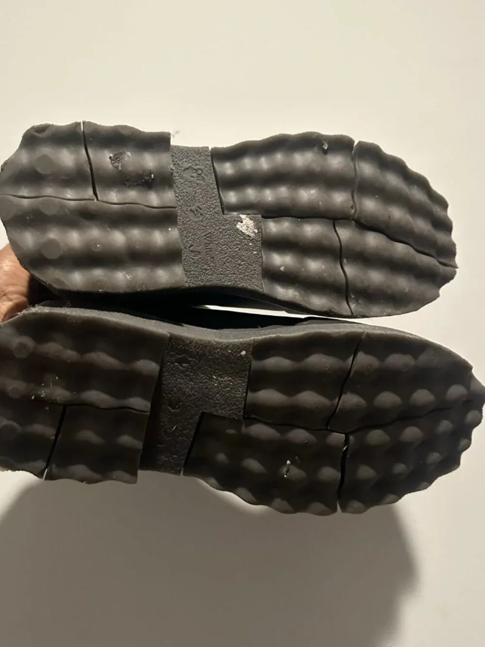 Off White Black 'For Rainy Days' Women's Rain Boots